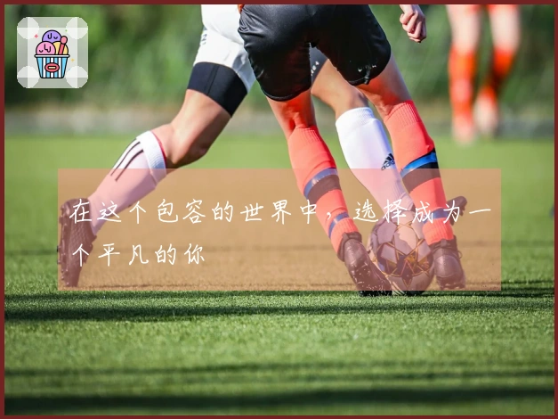 在这个包容的世界中，选择成为一个平凡的你